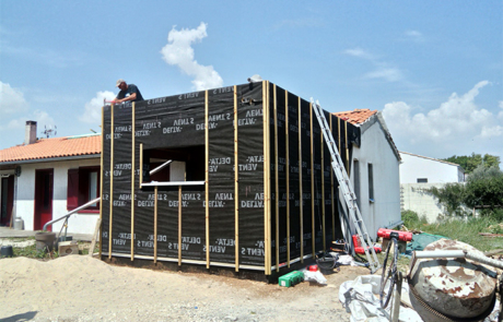 Extension d'une maison